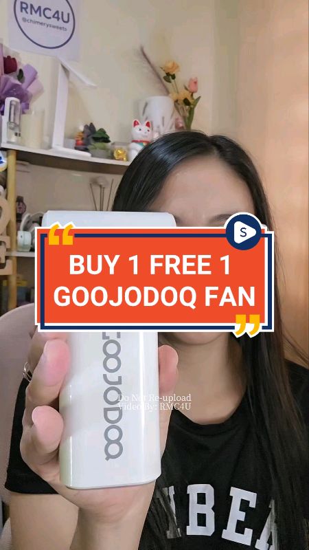 GOOJODOQ GFS007 Mini Turbo Fan Buy 1 Take 1 #goojodoq #goojodoqfan