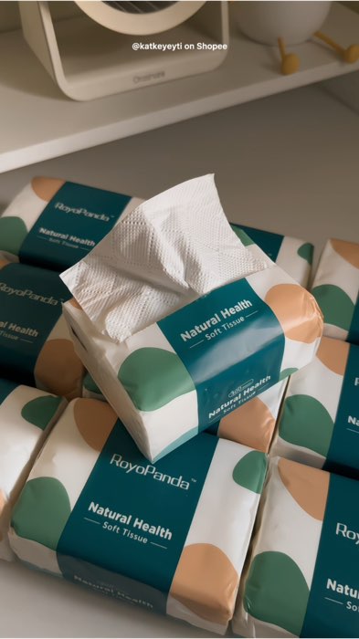 Royo Panda Soft Facial Tissue #softfacialtissue