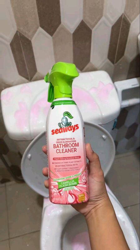 #FreeCoinsInShopeeVideo #seaways #seawaysbathroomspraycleaner #seawaysbathroomcleaner #seawaystoiletbowlcleaner #bathroomcleaner #toiletbowlcleaner