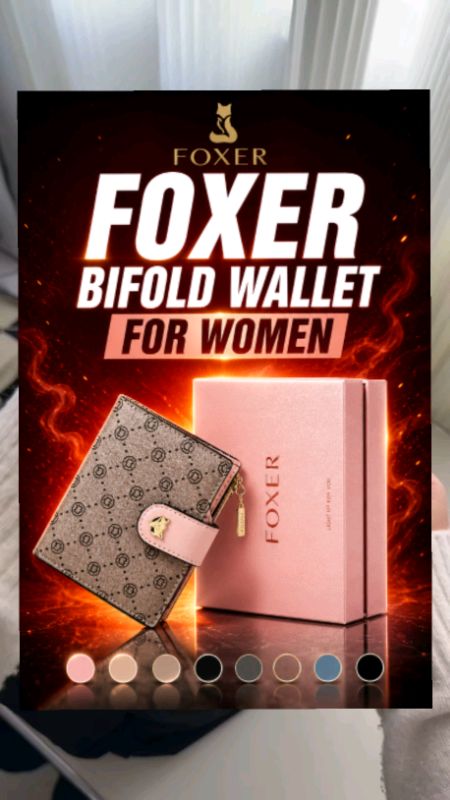 Foxer Wallet For Women Bifold wallet #foxer #wallet #women #bifoldwallet #walletrecommendation