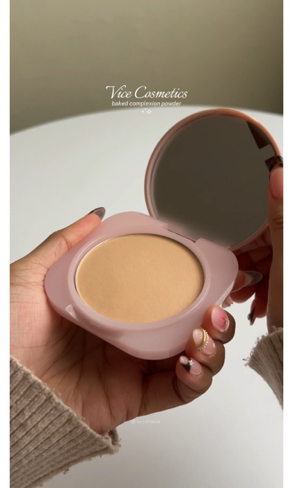 flawless airbrush effect ka dito sa powder nato from #vicecosmetics  !💗✨ #MoveIn4D #basecollection #makeupbase