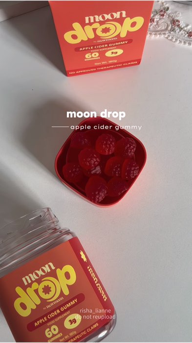 POV: taking small steps toward feeling lighter every day. 🍎✨  #newmoon #newmoonph #moondrop #applecider #applecidergummies