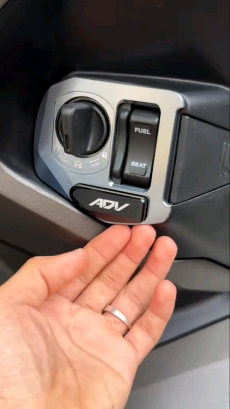 For ADV/PCX 160 Motorcycle Ignition #SwitchCover Electric Lock Button #Protector #trending #fyp #FreeCoinsInShopeeVideo #MasMuraSaShopee