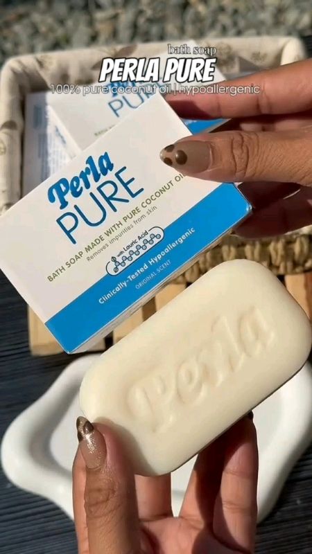 #Perla Pure Bath Hypoallergenic Soap Original Scent - Personal Care #FreeCoinsInShopeeVideo#MasMuraSaShopee#bodysoap#bathsoap#bathessentials