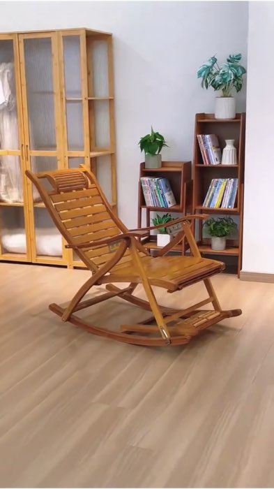 Rocking Chair For Adult Heavy Duty Leisure Chair Afternoon Nap Rattan Foldable Rocking Chair #rockingchairforadult #rockingchair #FreeCoinsInShopeeVid