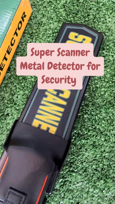 Super Scanner Security Metal Detector #Metaldetector #SuperScanner #SecurityScanner #MasMuraSaShopee #FreeCoinsInShopeeVideo