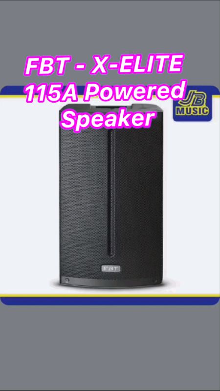 FBT - X-ELITE 115A Powered Speaker #fbt #xelite #115a #poweredspeaker #speaker #Bluetooth