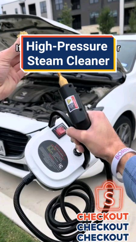 HIGH PRESSURE STEAM CLEANER #Multifunctional #highpressure #steamcleaner #handheld #musthaveathome #trending #shopeepaydaysale #ShopeePHCommsXTRA