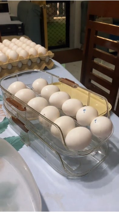 #egg #eggdispenser #eggstorage #paydaysale #payday #fyp #foryoupage #foryou #shopee #masmurasashope #SalamatShopee #shopeecoins #rollingtray #eggtray
