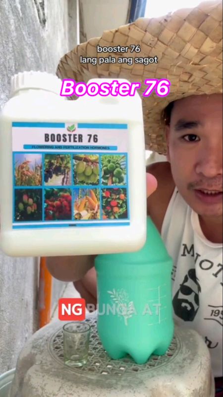 Booster 76 Fertilizer for Vegetable and Fruits Boost Flowering