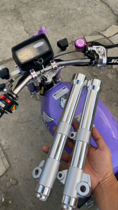 【COD】LIGHTEN FRONT SHOCK TUBE FOR HONDA WAVE 125/XRM 110/125/CLICK 125/150 #MasMuraSaShopee #HugotSaShopee #shopee #quality #lighten #frontshock