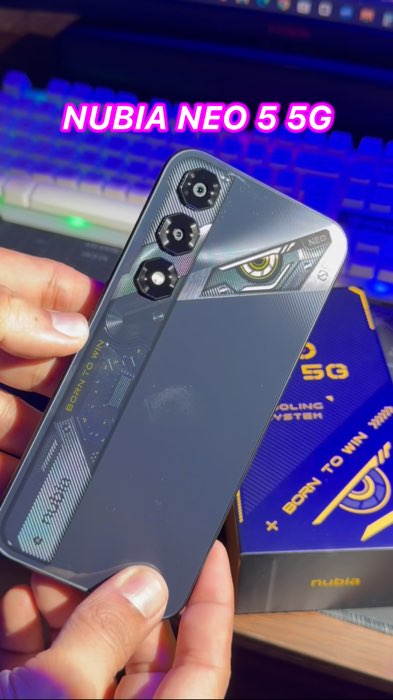 Experience the ultimate gaming performance with the Nubia Neo 5G. Stay ahead of the competition with its advanced cooling system! #Nubia #nubianeo55g