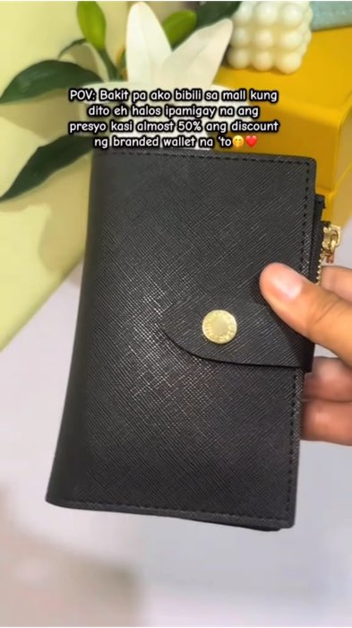 Wag ka na bumili sa mall kasi mas makakamura ka kung dito mo bibilhin itong secosana wallet🤭 #secosana #wallet #walletforwomen #womenwallet