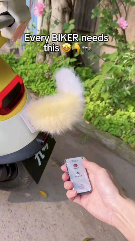 #Motorcycle #cute #Tail #Electrictail #MotorcycleAccessories #cosplay #Props #cute