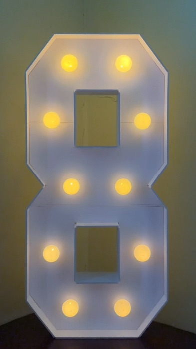 This looks so cute for birthday setups and party decorations. Can't wait to style it! #ledlights #birthdaydecoration #decorationideas  #UNBOXING