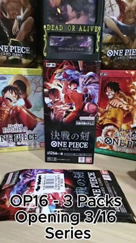 ONE PIECE CARD GAME OP-16 - The Time of Battle