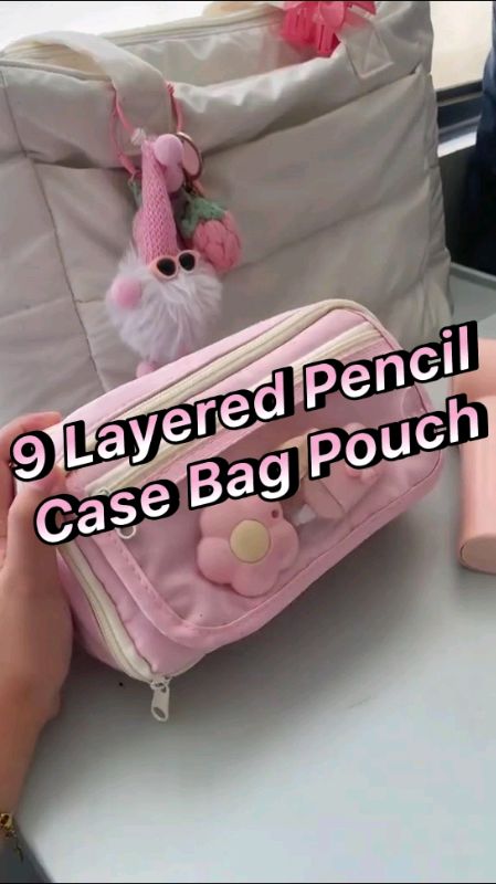 9 layered pencil case bag pouch #HugotSaShopee #MasMuraSaShopee #FreeCoinsInShopeeVideo #pencilcase #pencilbag #school #pouch
