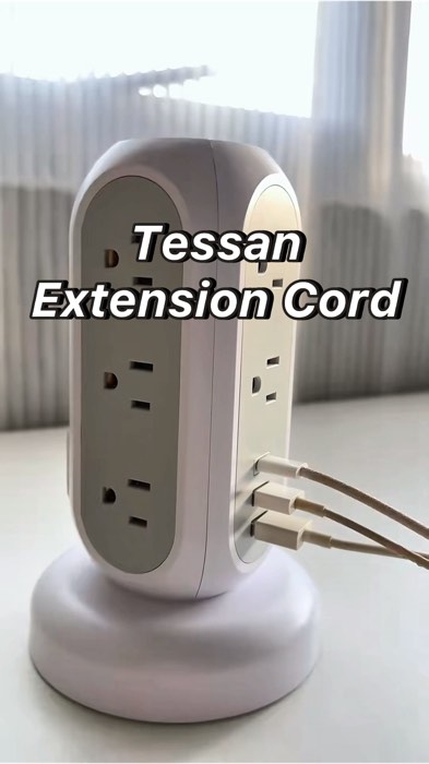 Tessan Extension Cord #FreeCoinsInShopeeVideo #HugotSaShopee #MasMuraSaShopee #tessan #TessanExtensionCord #powerstrip #extensioncord #foryou #viral