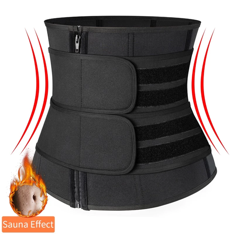 Smilee Women Waist Trainer Corset Trimmer Belt Sauna Sweat Workout Fitness Sport Girdle Belt