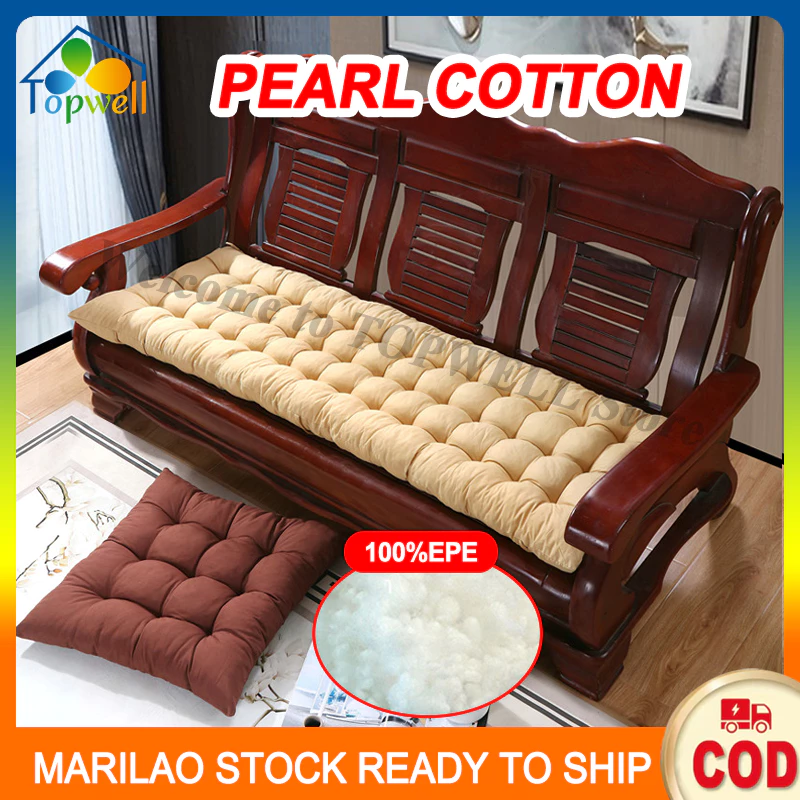 Chair Cushion Sofa Cushion Soft Foldable Pearl Cotton Comfortable Seat Mat Breathable Bed Mattress