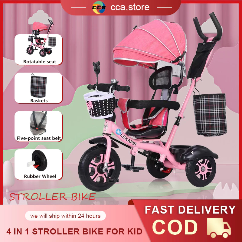 4 in 1 bike kids bike trolley bike for kids 3 wheel bike for kids kids bike bike for kids girl