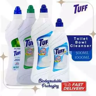 Tuff Classic, Lemon Fresh, Green Apple Toilet Bowl Cleaners 500 and 1000ml