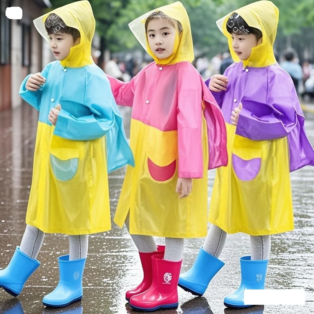 Chinee Raincoat For Kids Boy & Girl Perfect For Rainy Season & Weather Protection , Kapote Pang Bata