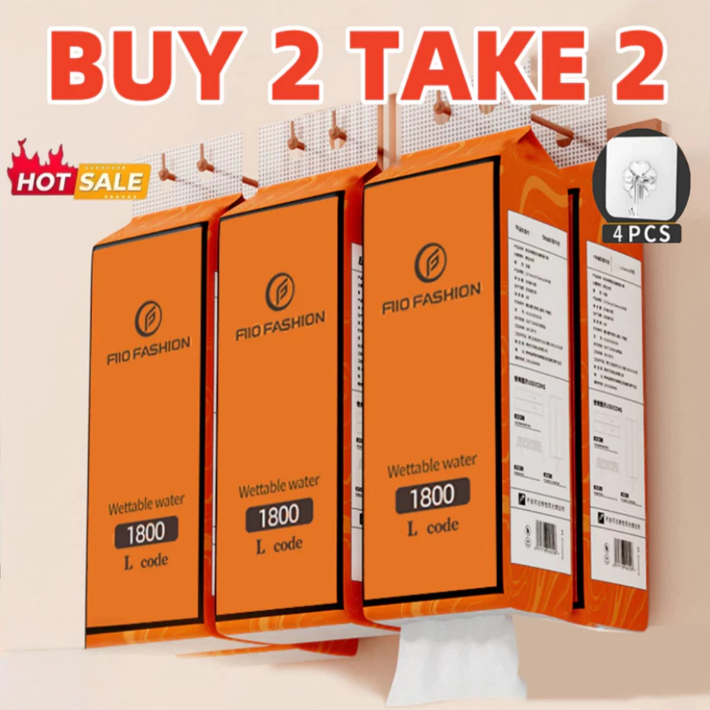1800 Sheets Wall Mounted Tissue Large Size hang Paper Paper Towel Large Size Paper