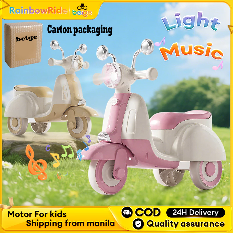 Balance Bike For Kids Christmas Gift 3 Wheels Scooter For Kids With Colorful Lights&Music