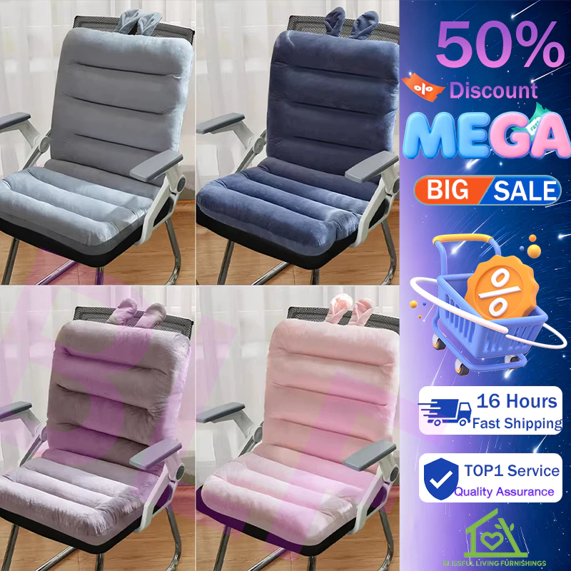 Crystal Velvet Cushion Home Office Sofa Chair Cushion Office Car Seat Cushion Restaurant Tatami Mat