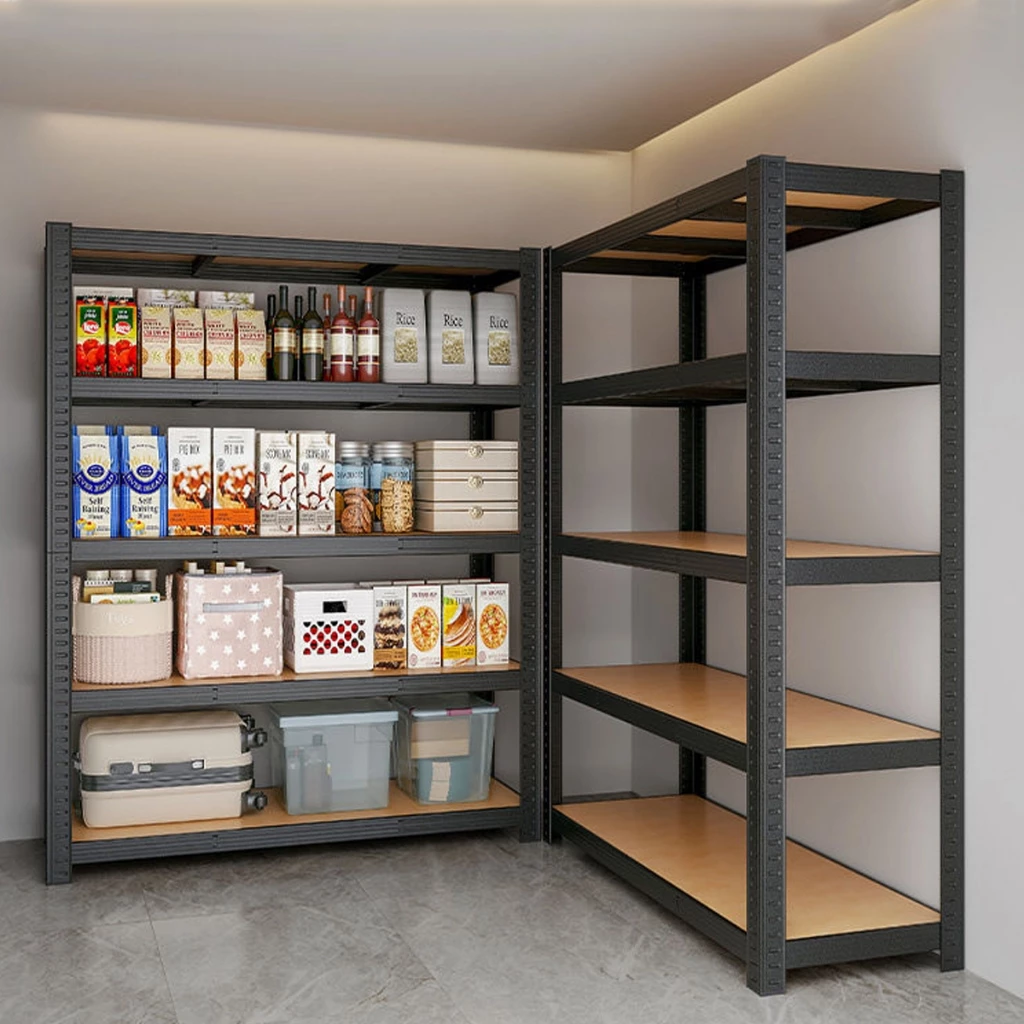 Metal Steel Boltless Organizer Rack Adjustable Height Stante Storage Rack Kitchen Rack 3 4 5 6 Layer