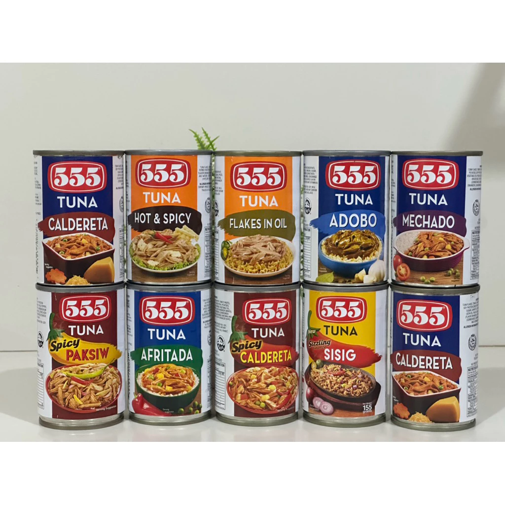 555 Tuna Canned Seafood 155 Grams