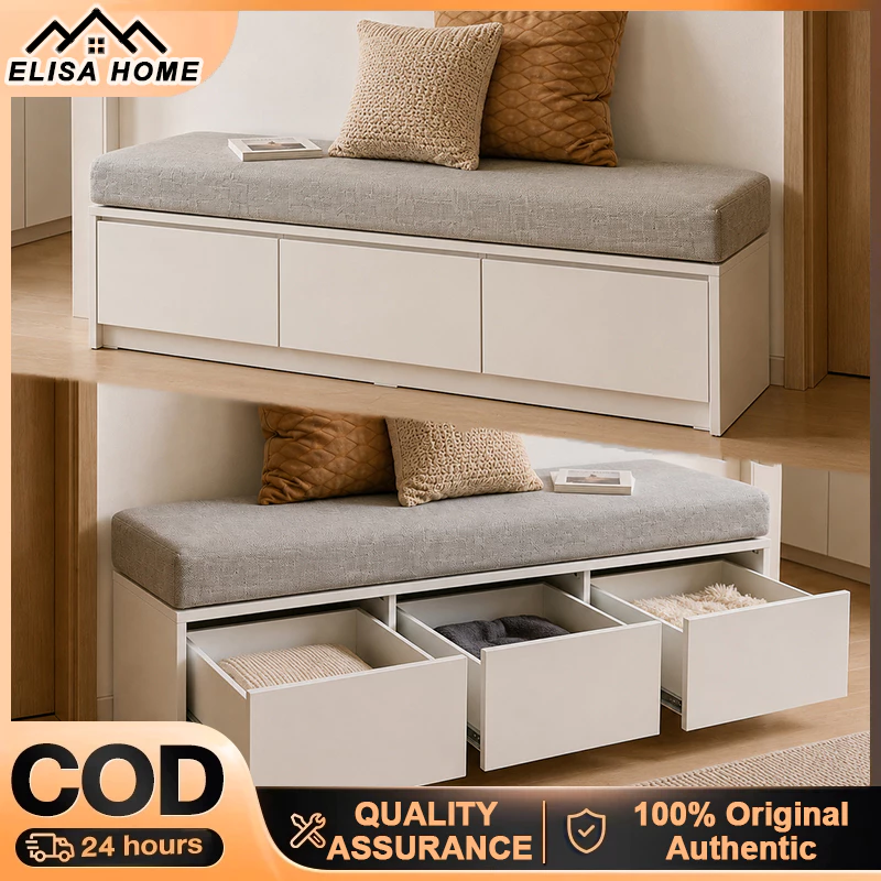 Sofa bench, drawer storage sofa,living room module sofa,entrance shoe changing stool, soft pack sofa