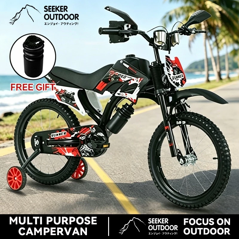 Mountain Bike Children's Bicycle Green Red Blue mountain Bike 12 16inch Boy And Girl Bicycle