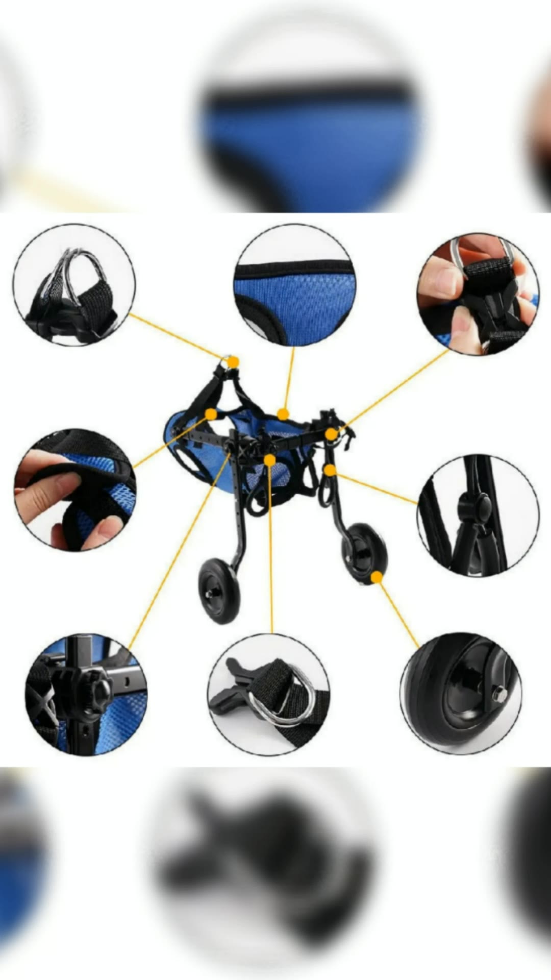 #dog #wheelchair #pet #adjustable #hind #legs #support #mobility #aid #cart #shopee #video #MasMuraSaShopee #FreeCoinsInShopeeVideo #trending #fyp