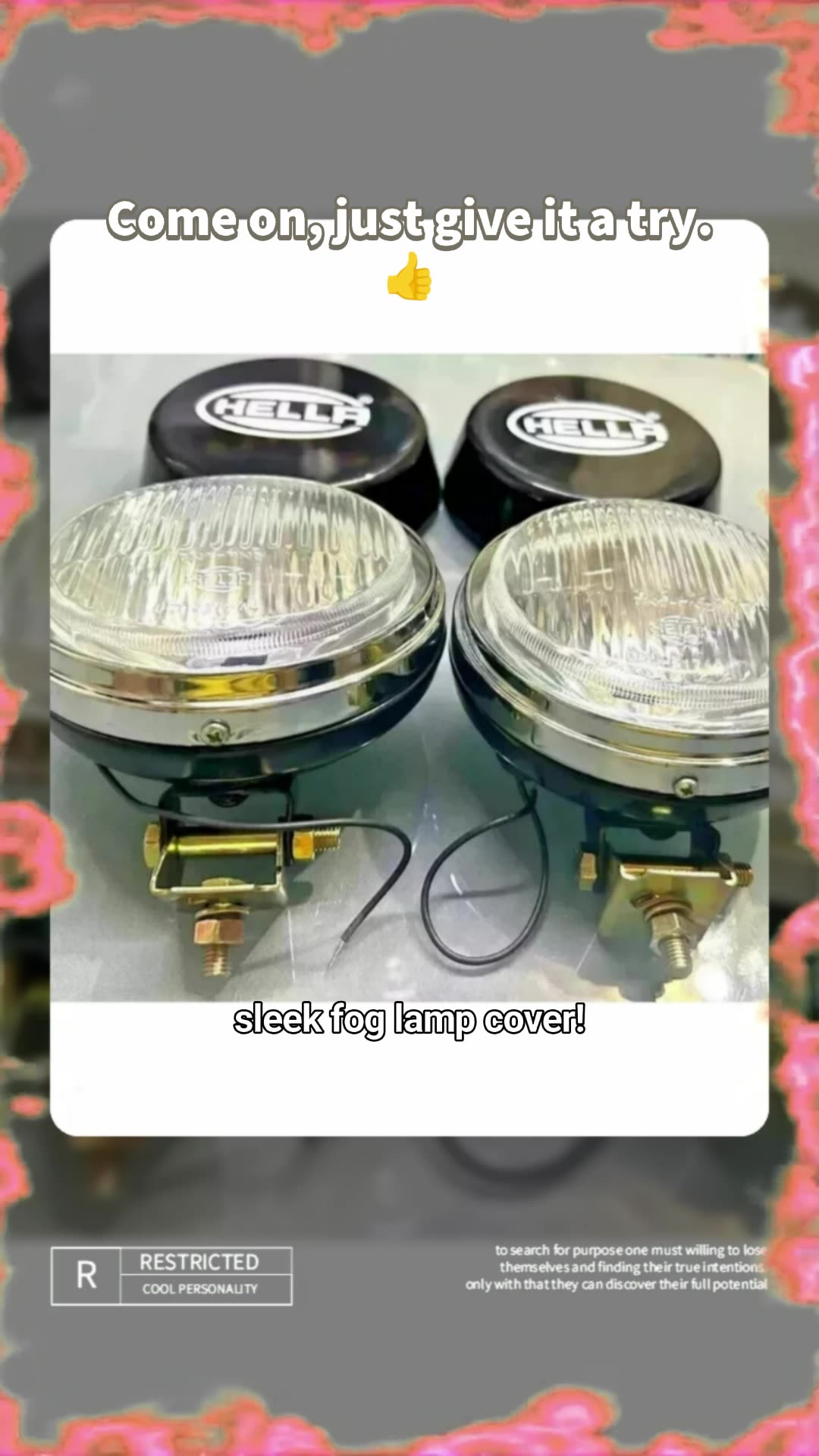Fog Lamp Cover Hella Model #foglightcover #foglampcover #hella #motorcyclefoglampcover #motorcyclefoglightcover #elastic #universal #trending #bestseller