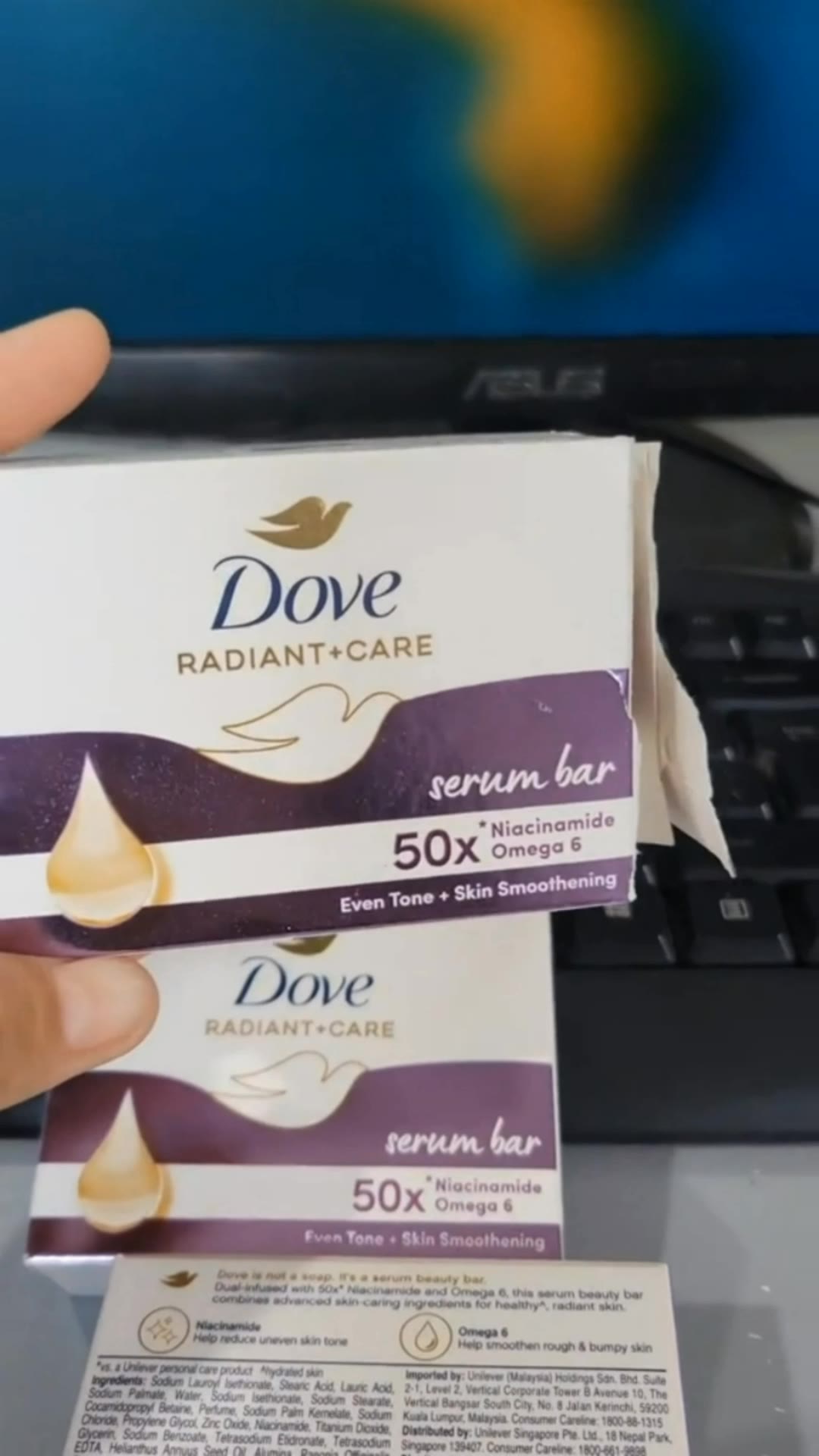 DOVE RADIANT CARE SERUM BAR #dove #soap #serumbar #dovesoap #FreeCoinsInShopeeVideo #MasMuraSaShopee #fyp #foryoupage #trending
