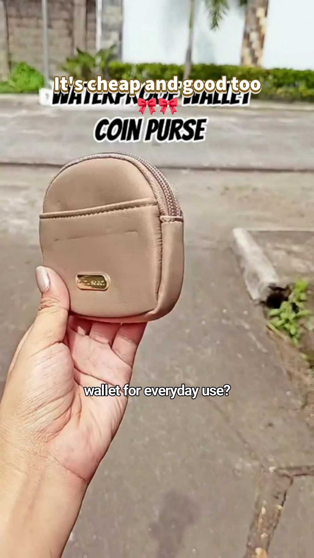 Baobao M190 Cute Nylon Wallet Waterproof Coin Purse #waterproof #coinpurse #wallet #baobao #MasMuraSaShopee #shopeeVideo #shopeeph #buynow #fyp