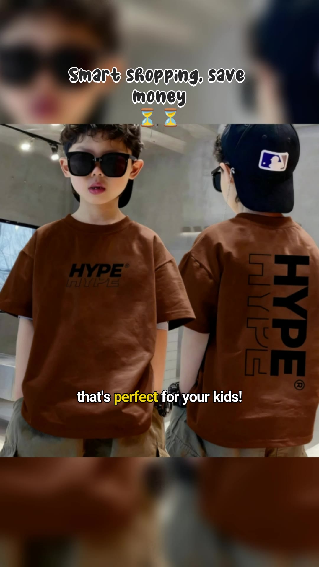 Children's T-shirt / High quality / Pure cotton / Unisex size 90-150 #shirtkids #tshirtkids #clothingkids #shopee #shopeefinds