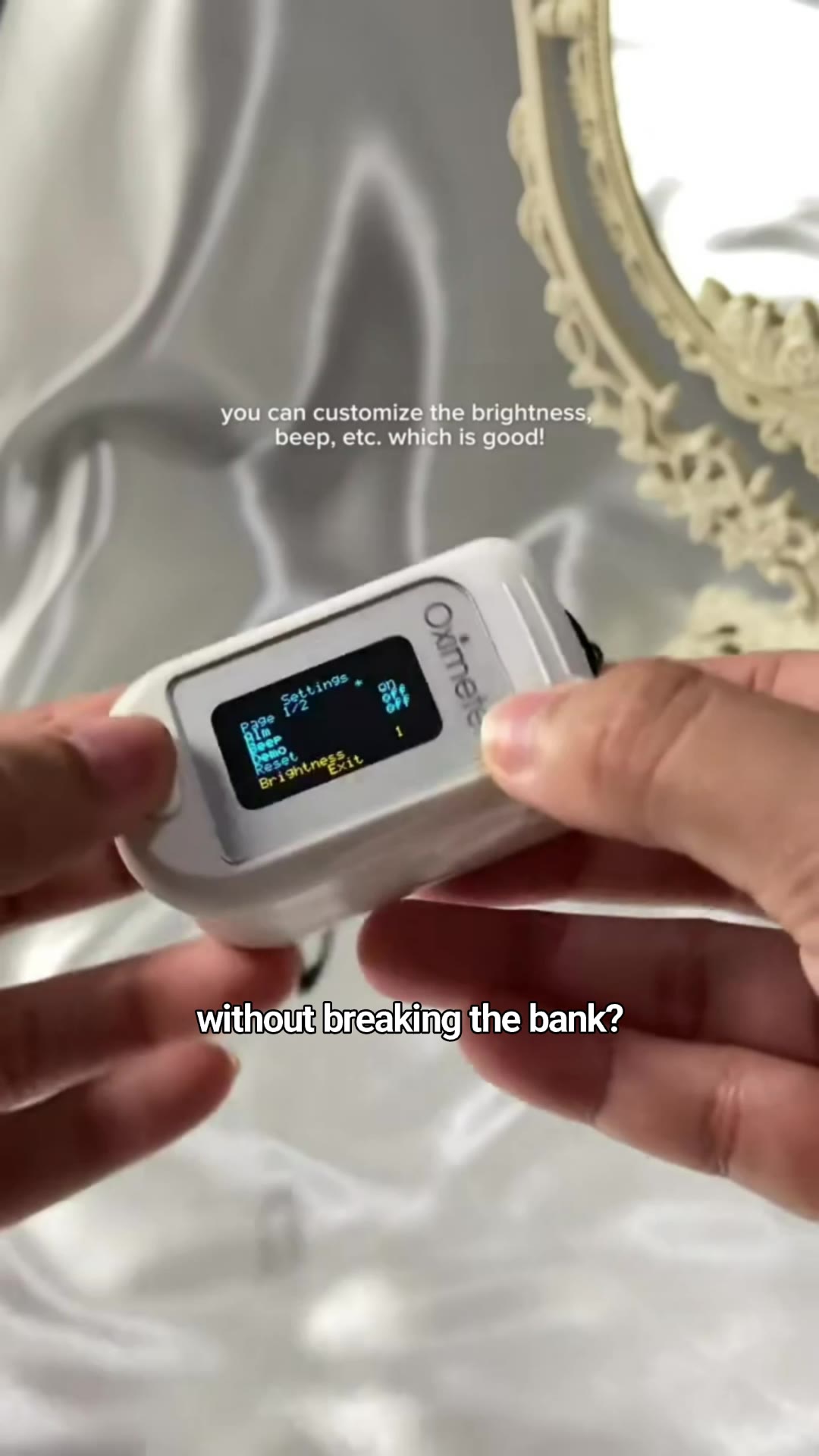 PULSE OXIMETER 🧡 #pulseoximeter #oximeter #heartrate #bloodpressure #MasMuraSaShopee #FreeCoinsInShopeeVideo