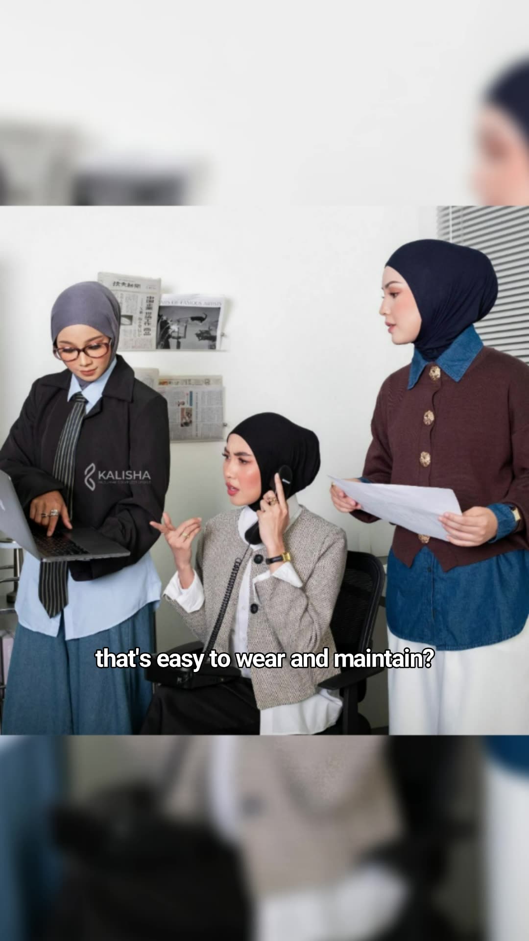 Kalisha - Kira Instant Hijab Non-Padded Rayon...