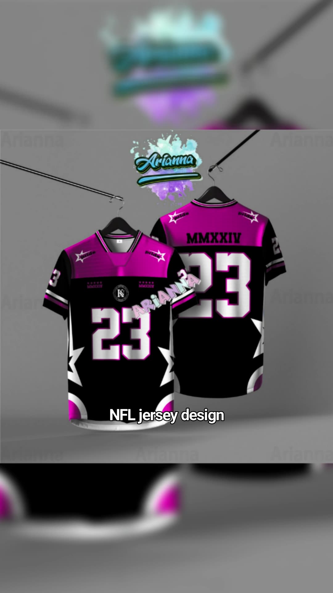 Customized NFL Jersey 🤙🏻 #nfljersey #customizedjersey #FreeCoinsInShopeeVideo