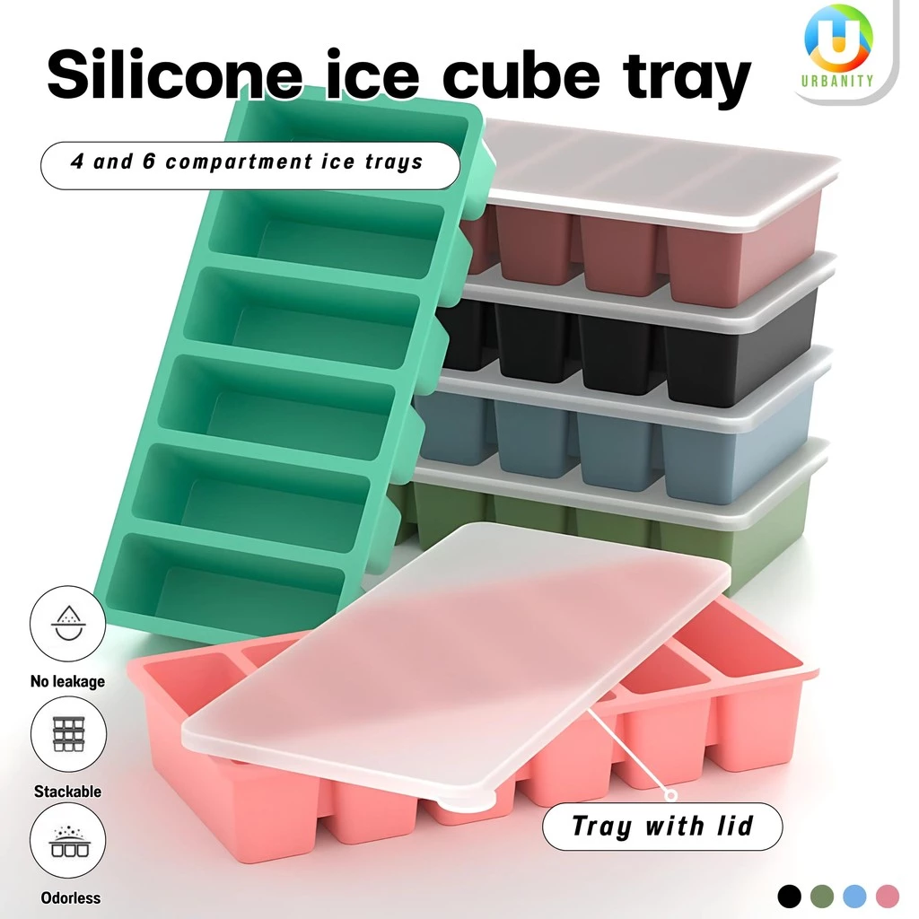 Various specifications Flexible Silicone Long Strip Mold for Ice, Cake, Biscuit and Sausage Making