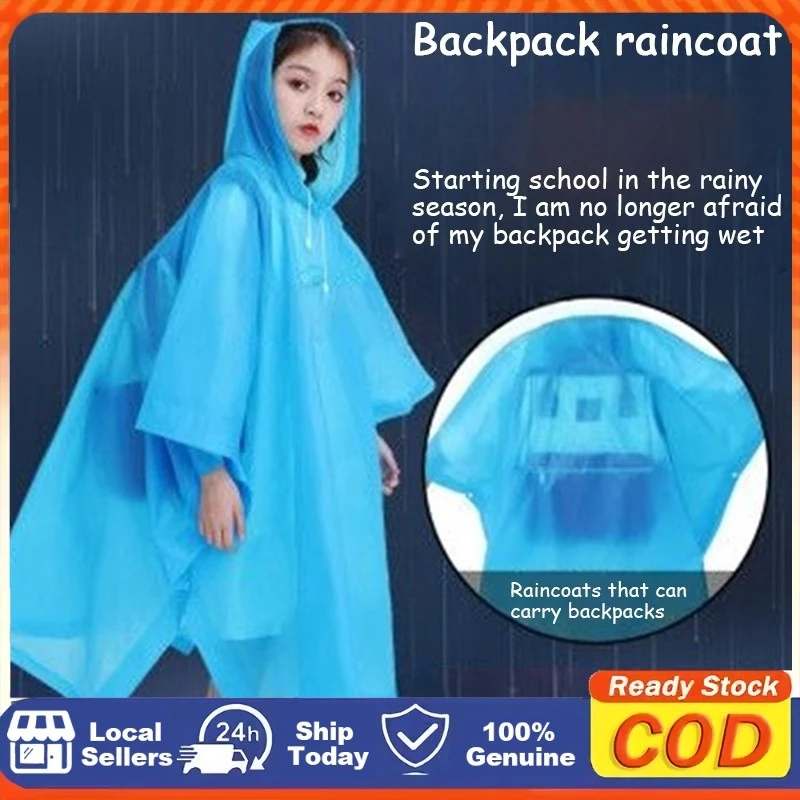 EVA Raincoat for kids Motorcycle Cycle Scooter Waterproof Thickened Rain Coat Motors EVA Lightweigh