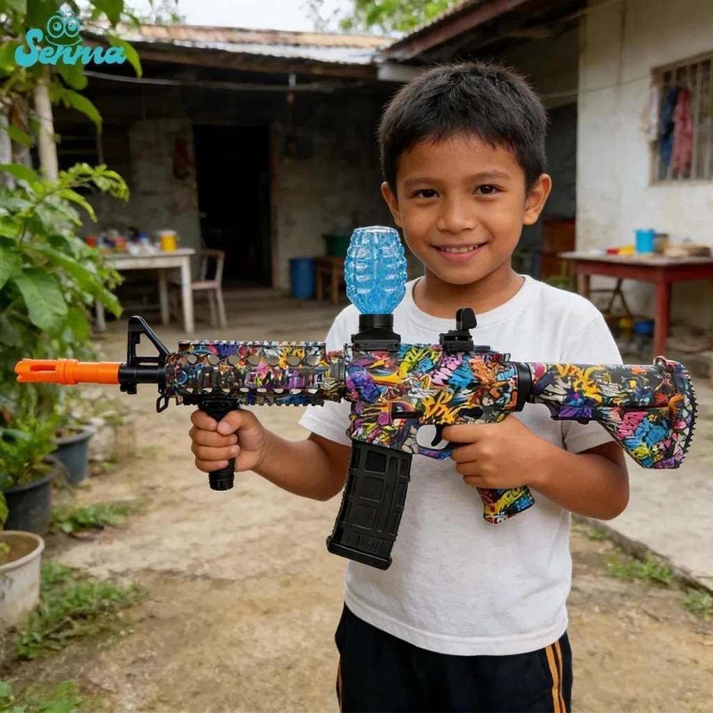 Electric Gel Ball Blaster Toys for Kids Boy