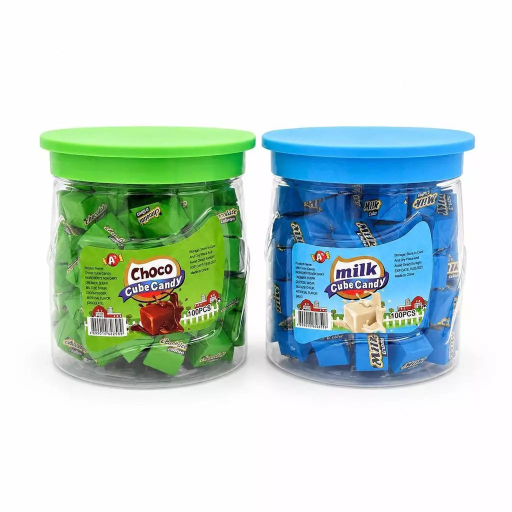 Creamy Crunch Cubes 3 Jar Bundle (300pcs) | Bite Size Treats | Paninda Packs