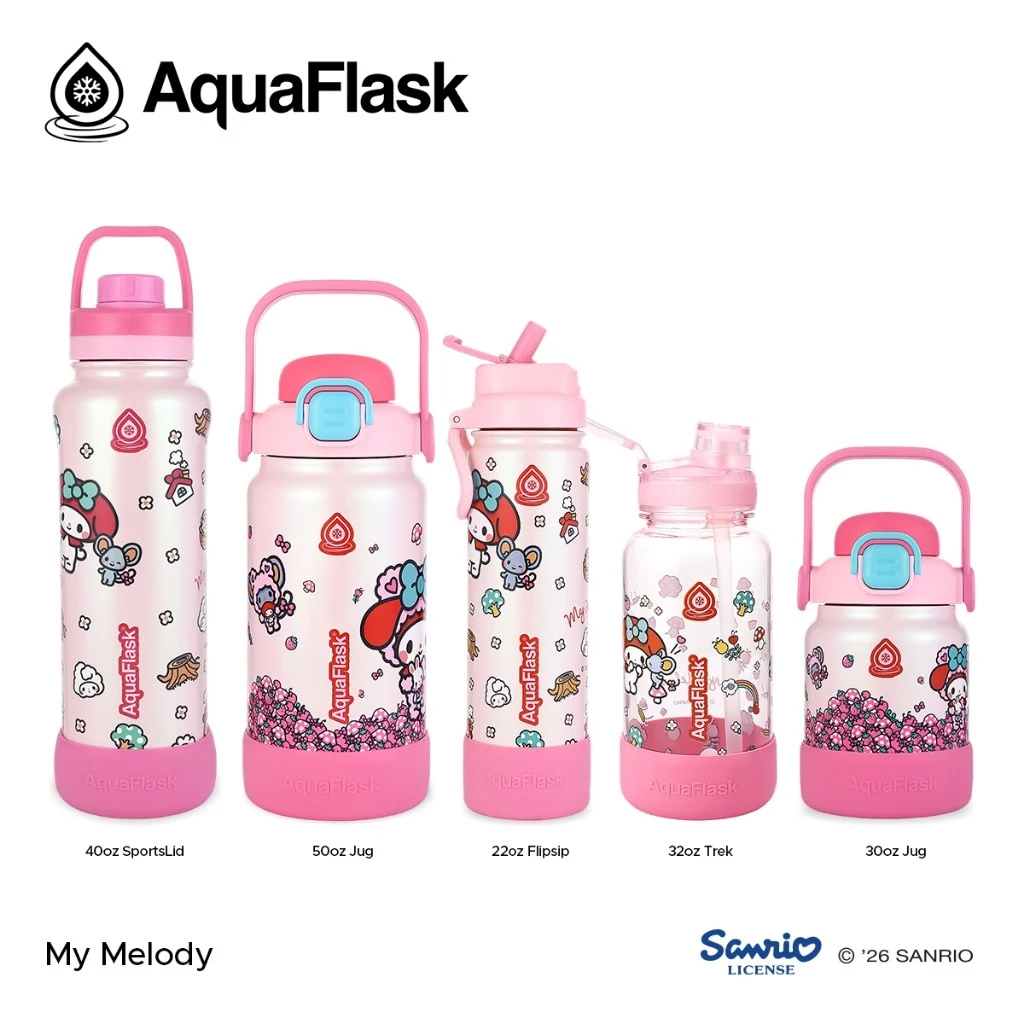 AquaFlask Sanrio Characters (22oz 30oz 32oz 40oz 50oz) Drinking Water